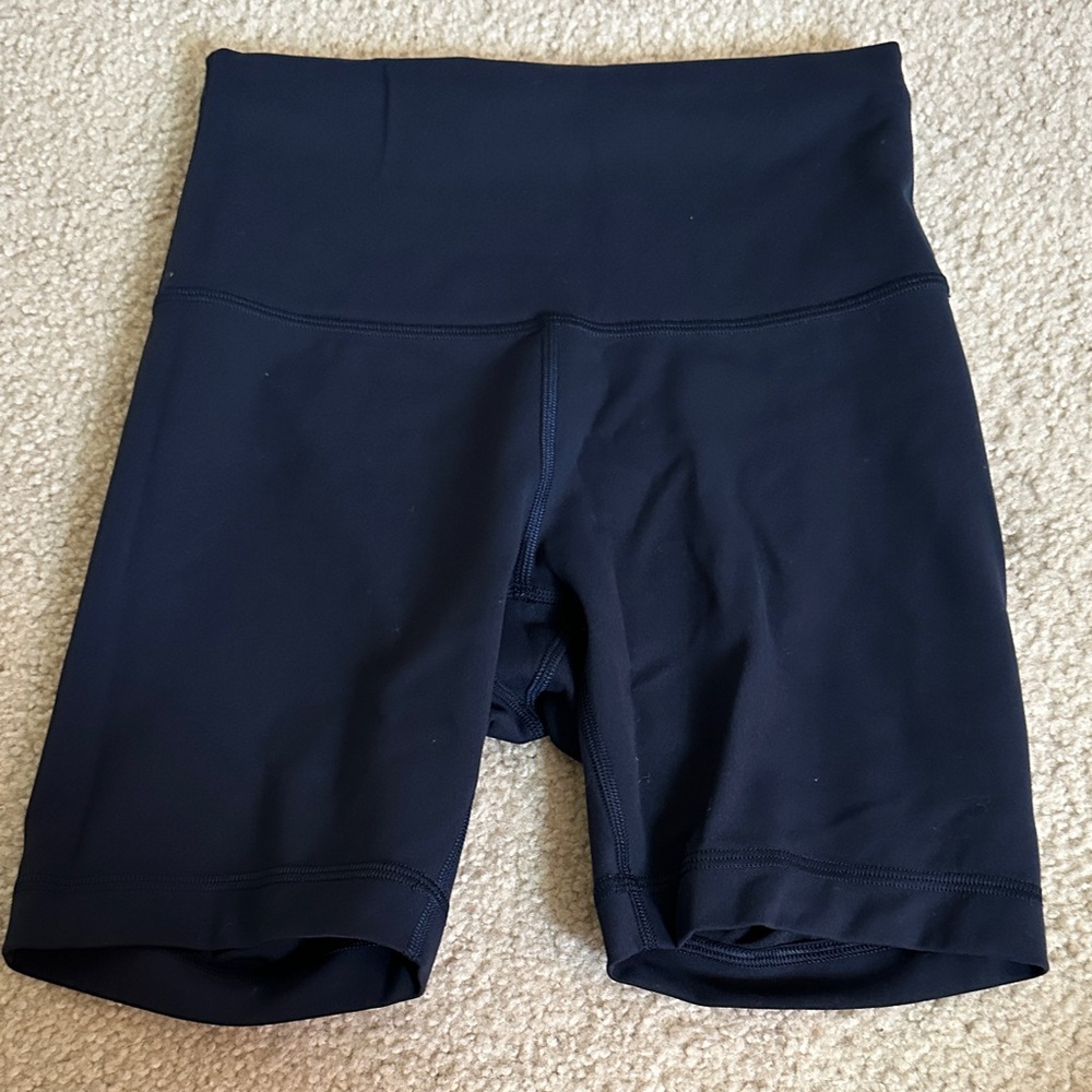 Lululemon Athletica Dark Blue Bike Shorts